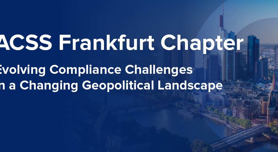Frankfurt Chapter Event | 16 September 2025
