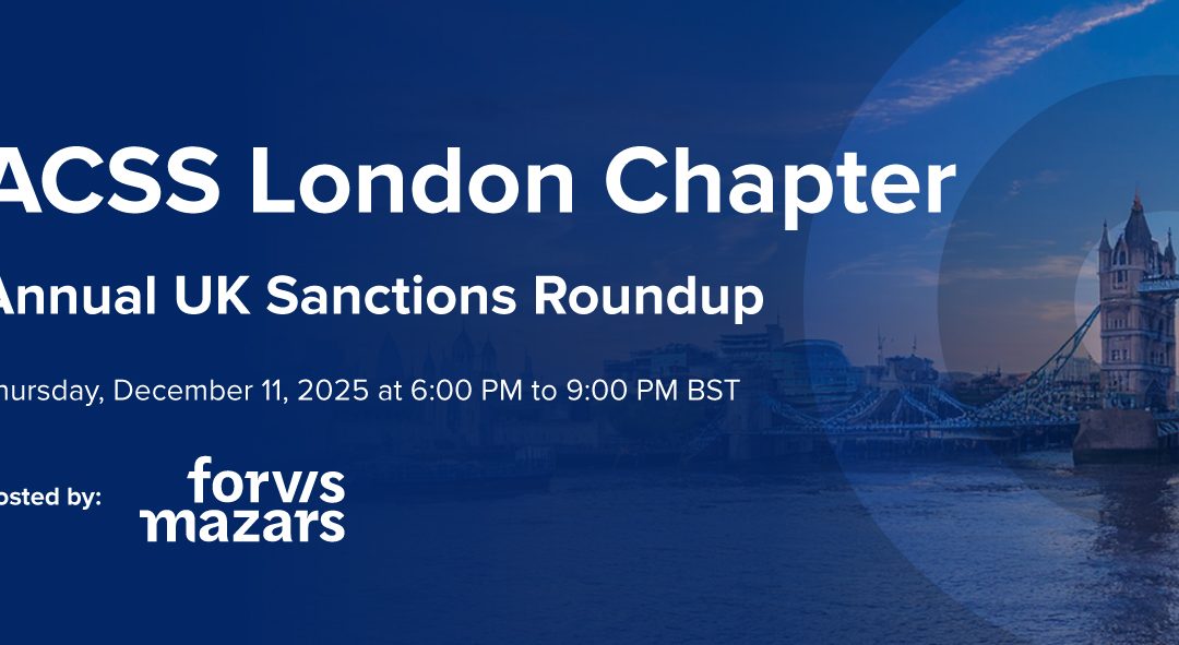 London Chapter Event | 11 December 2025
