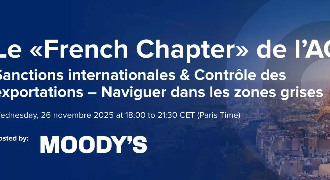 ACSS French Chapter Event | 26 November 2025