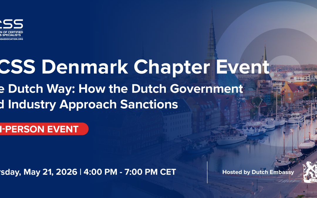 ACSS Denmark Chapter Event | 21 May 2026