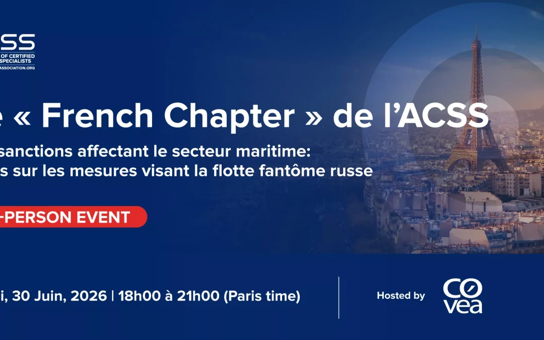 ACSS French Chapter Event | 30 Jun 2026